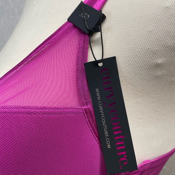 NWT Curvy Couture mesh push up bra - Picture 4 of 7